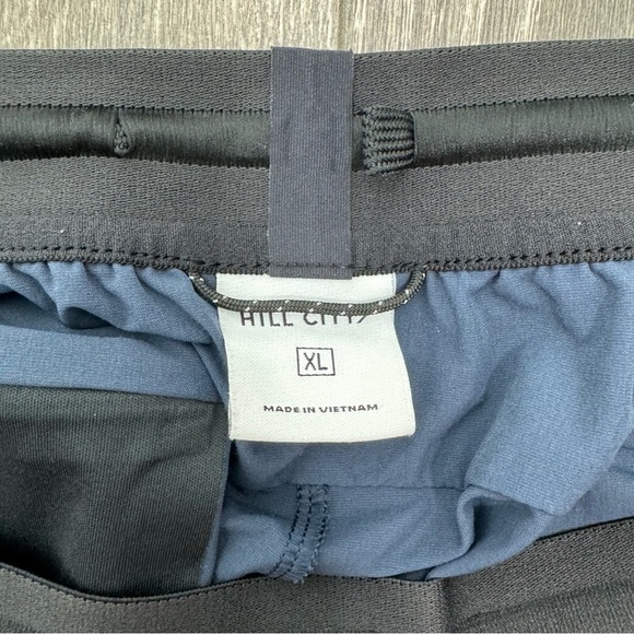 Hill City Mens Midweight Train Pants Blue Tech Jogger Athletic Performance XL - Picture 5 of 13